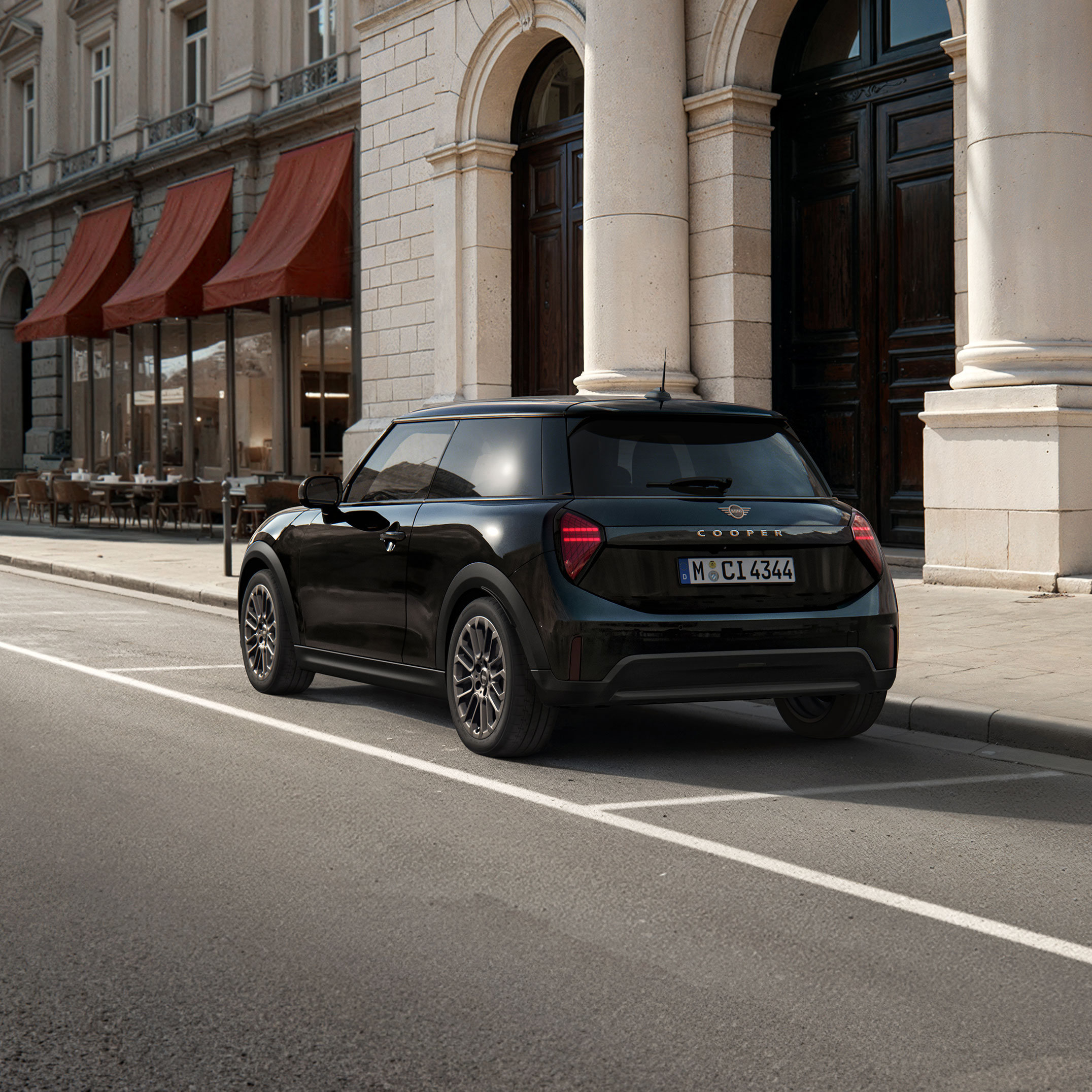 Bild des Leasingangebots für Leasing: MINI Cooper E  |  Blackyard