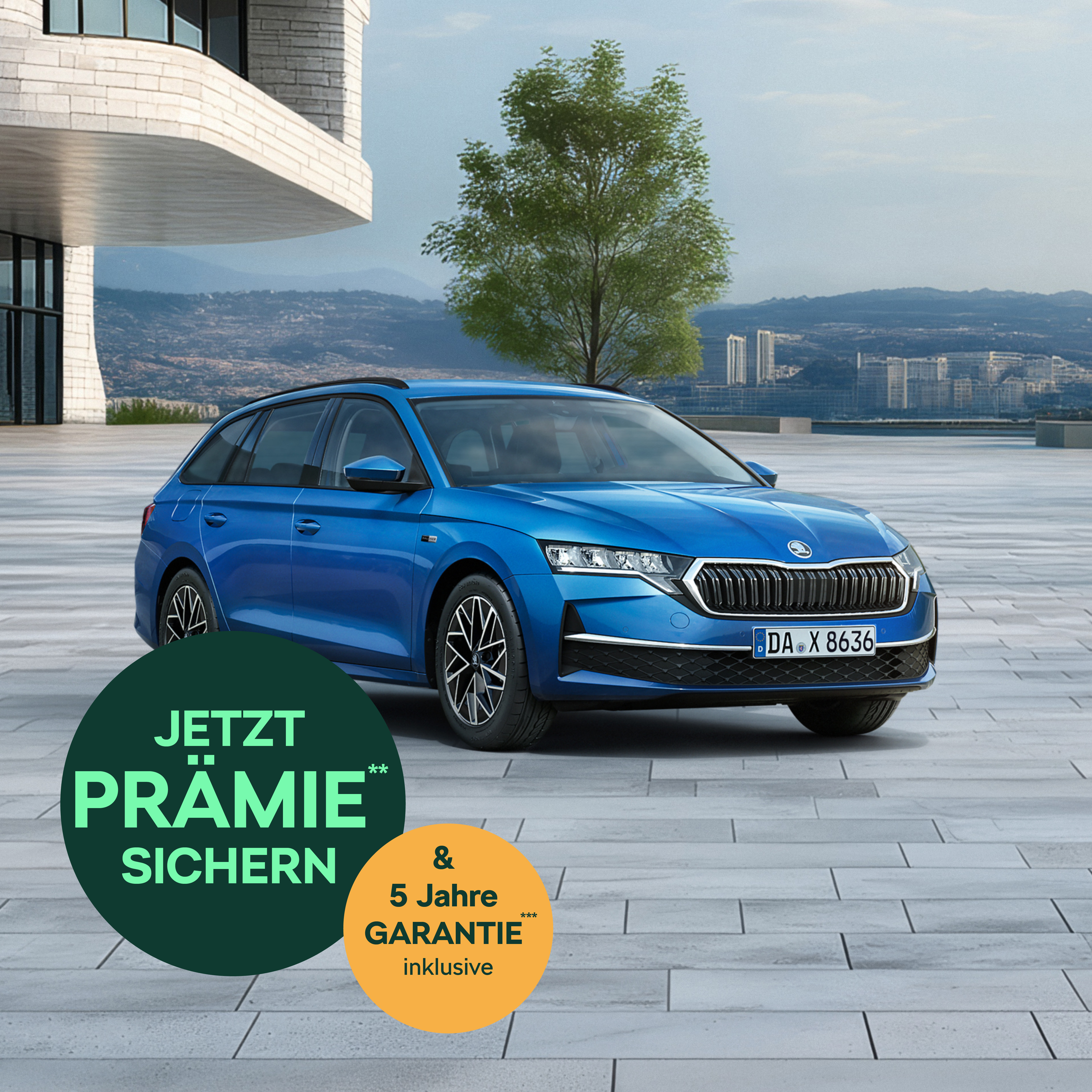 Bild des Leasingangebots für Leasing: Škoda Octavia Combi Balance | Prämie